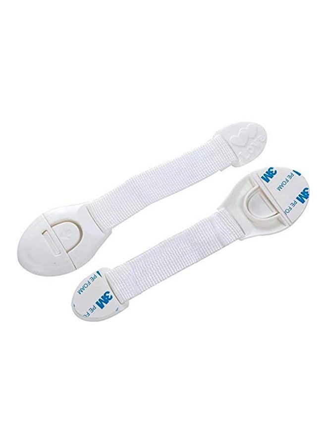 سواتر طقم أقفال سلامة للأطفال للأدراج والباب والخزائن والدولاب والثلاجة من 8 قطع - Image 2