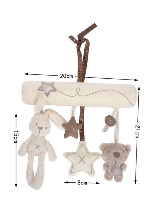 Baby Mobile Musical Crid Bed Toy Newborn Bear Plush Stuffed Rattles For Stroller Baby - Image 2