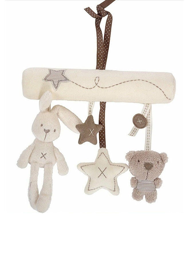 Baby Mobile Musical Crid Bed Toy Newborn Bear Plush Stuffed Rattles For Stroller Baby - Image 1