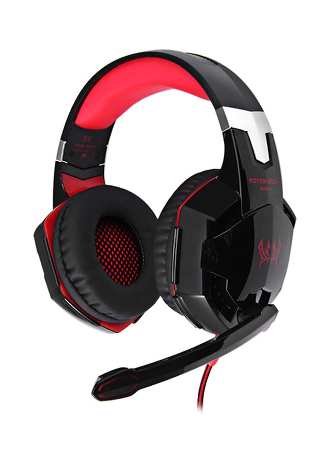 G2000 Wired Over-Ear Gaming Headphones With MicFor PS4/PS5/XOne/XSeries/NSwitch/PC