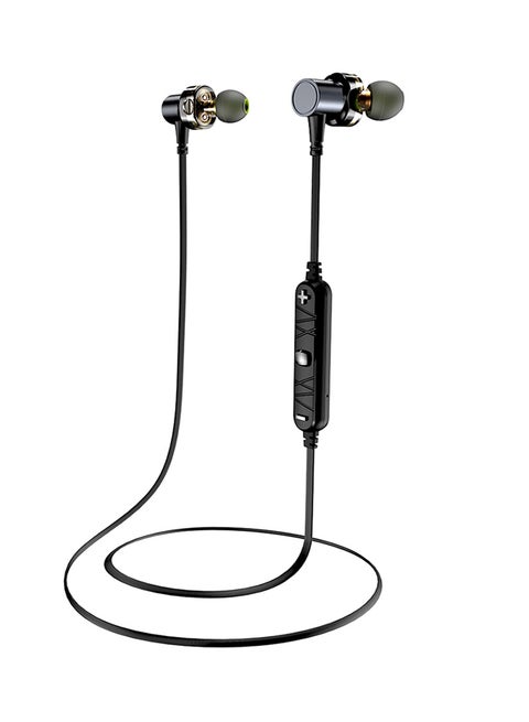 Awei X660Bl Quad-Core Dual Dynamic Double Circle In-Ear Earbuds Black