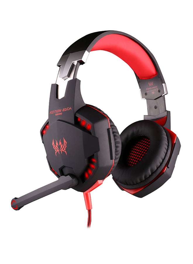 G2000 Gaming Stereo Sound Noiseuction Headphone with MicrophoneFor PS4/PS5/XOne/XSeries/NSwitch/PC -wired  - Image 1