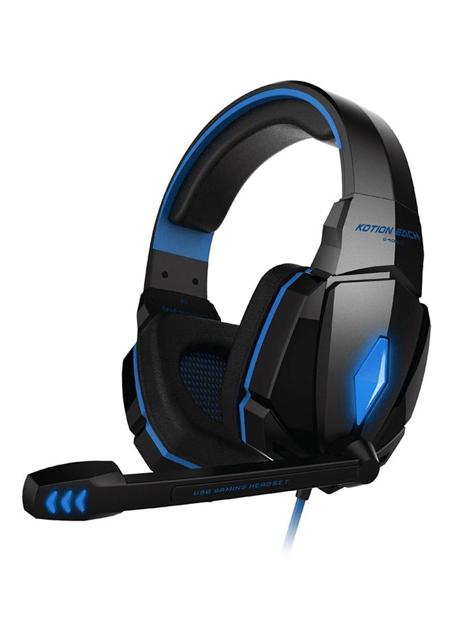G4000 Pro Gaming Headset Stereo Sound Wired Headphone with Microphone - Image 1