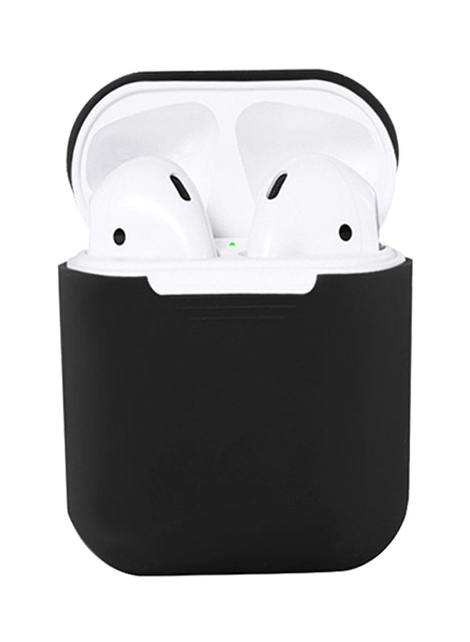 Protective Cover For Apple AirPods Black  - Image 1