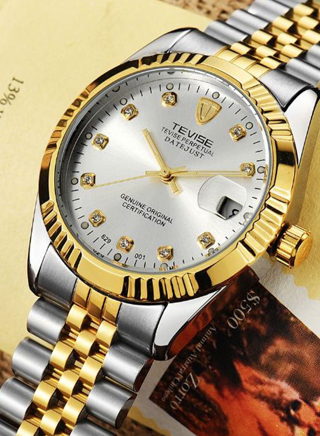 Tevise men Stainless Steel Analog Watch 629-001 - Image 2