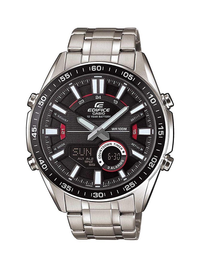 CASIO Men's Stainless Steel Analog Wrist Watch Efv-C100D-1Avef - Image 1