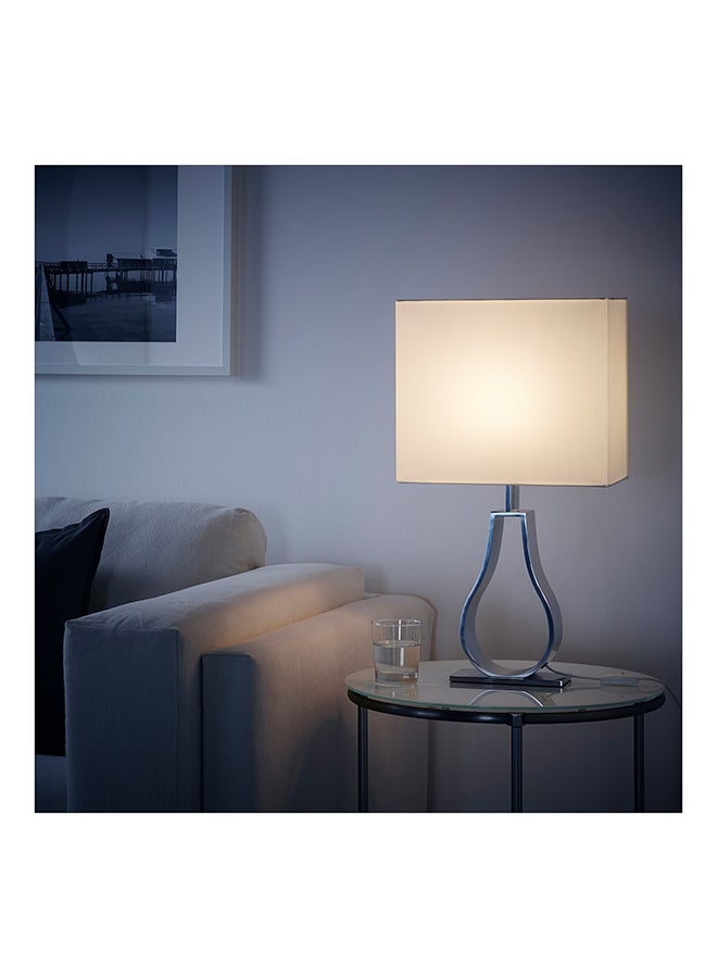 KLABB Table Lamp White/Silver 60centimeter - Image 2