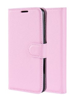ATOKIT Protective Wallet Case Cover For Xiaomi Play Pink 