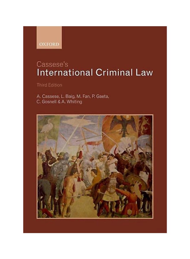 Cassese'S International Criminal Law paperback english - 5-Apr-2013 
