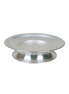 Newflon Kouzi Dish with Stand Silver 40centimeter 