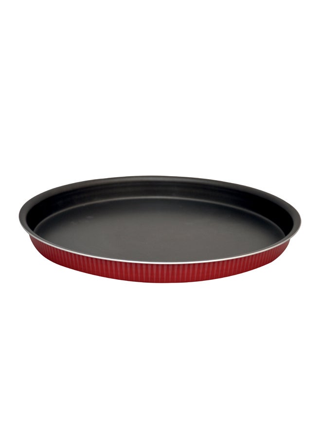 Baqlawa Round Bakeware Pan Red/Black 45centimeter