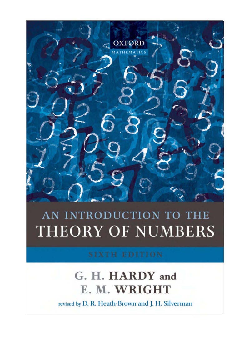 An Introduction To The Theory Of Numbers Paperback English by Godfrey Hardy - 31-Aug-2009
