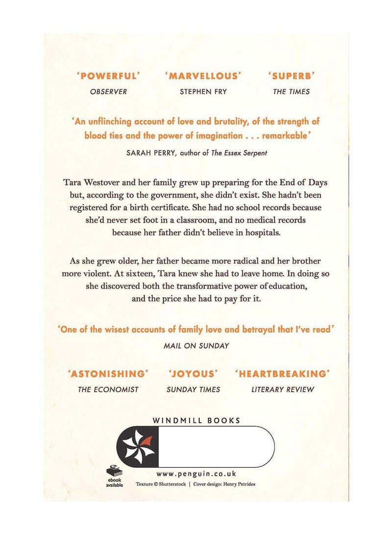 Educated Paperback English by Tara Westover - 43431  - Image 2