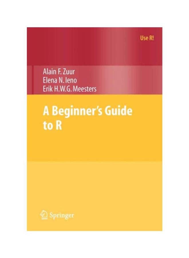 Beginner'S Guide To R Hardcover English by Alain Zuur - 39995 