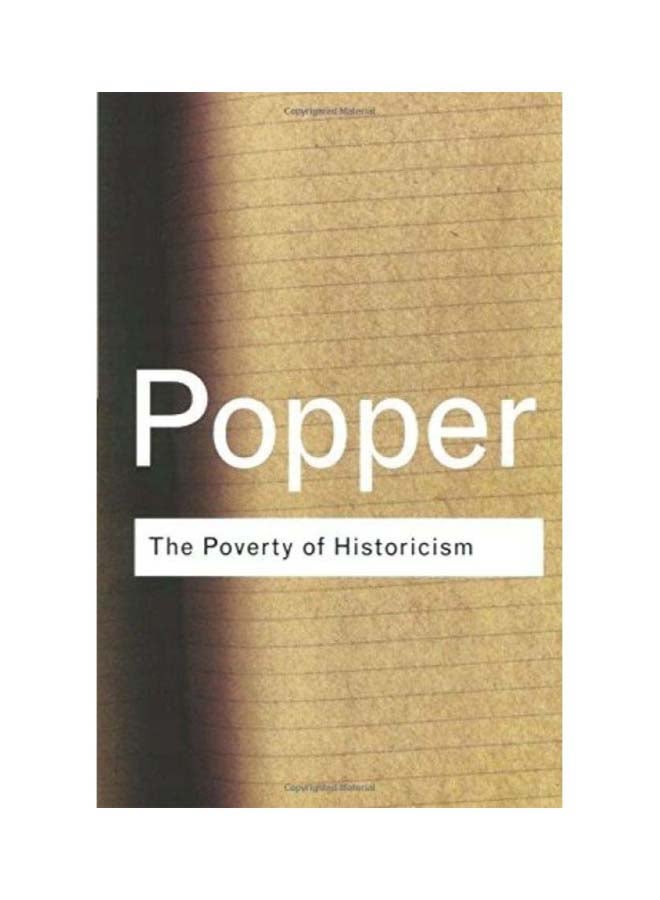 Poverty Of Historicism Paperback English by Karl Popper - 21-Feb-2002