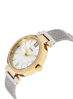 جس ساعة بعقارب وسوار من الإستانلس ستيل طراز W0638l7 women  - Image 3