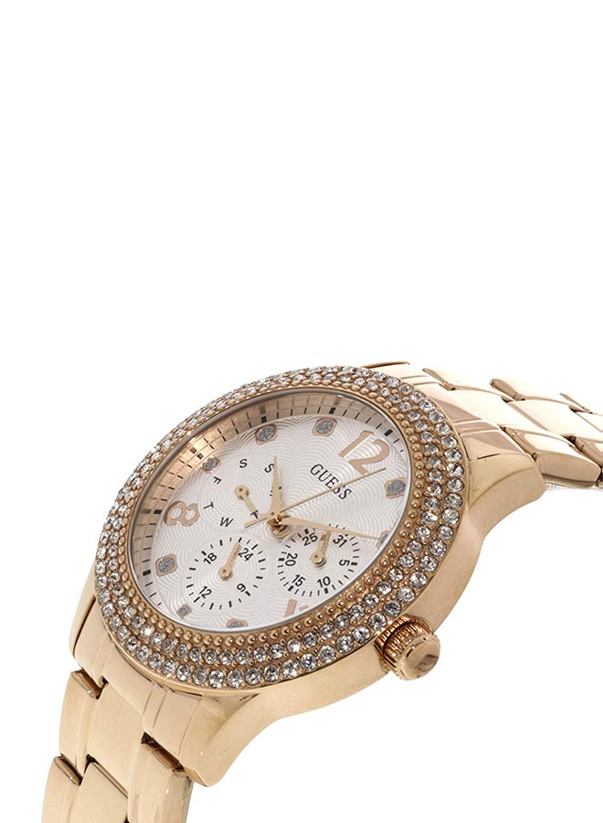 GUESS Women's Stainless Steel Analog Watch W1097l3 - 40 mm - Rose Gold - Image 2