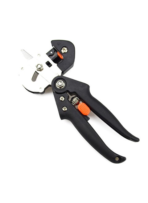 Garden Pruner Fruit Tree Branches Cutting Tool With Extra 2 Blades Black