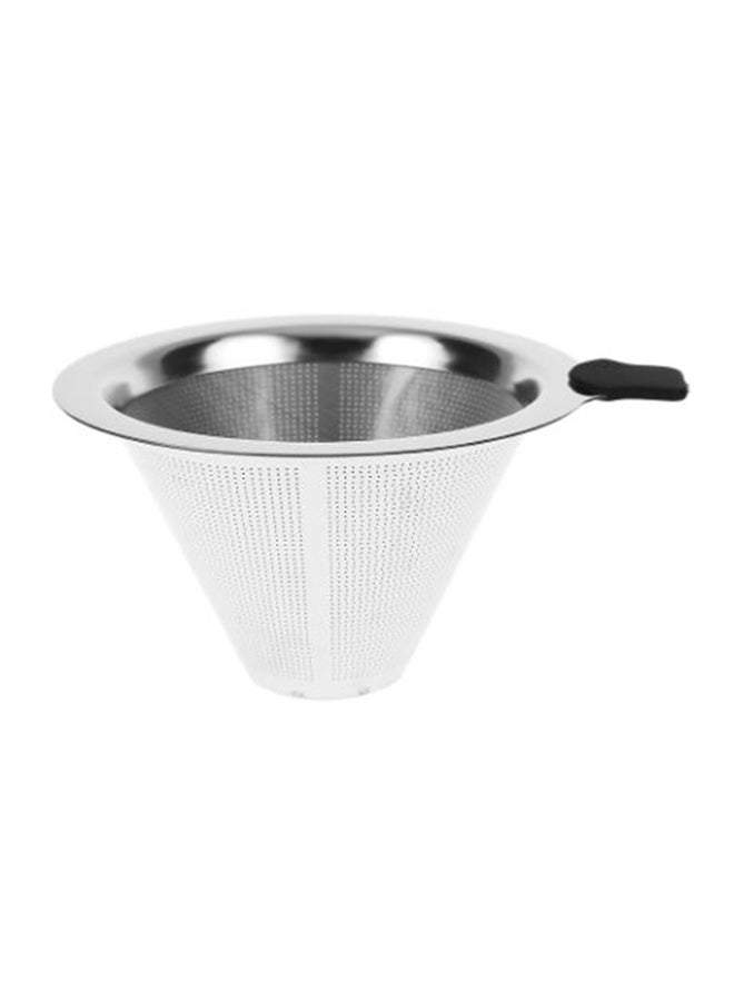 kisshome - Pour Over Glass Coffee Maker G-63 Silver - Image 1