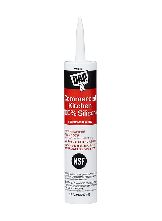 DAP Products Commercial Kitchen Sealant White 