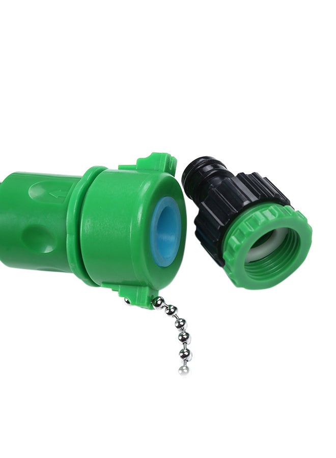 Angel city Expandable Garden Hose Water Pipe With 8 Modes Spray Gun Green  - Image 3