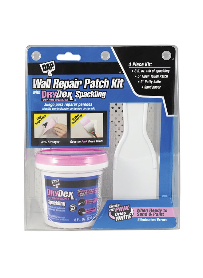 DAP Products Wall Repair Patch Kit White 