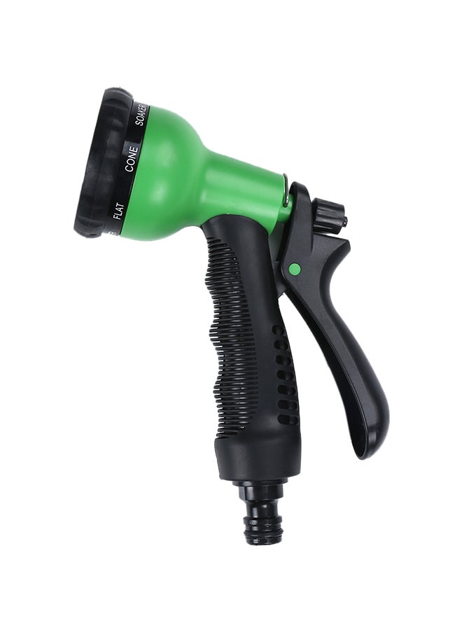 Expandable Garden Hose Water Pipe With 8 Modes Spray Gun Green - Image 2