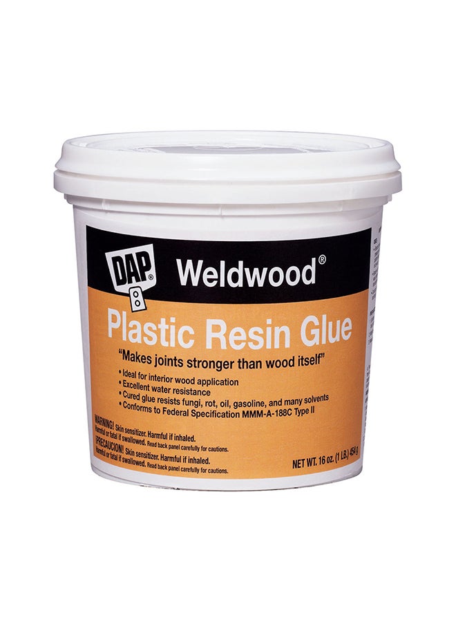 DAP Products Weldwood Plastic Resin Glue Tan 