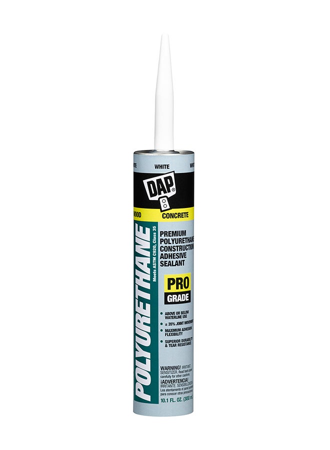 DAP Products Polyurethane Construction Adhesive Sealant Black 
