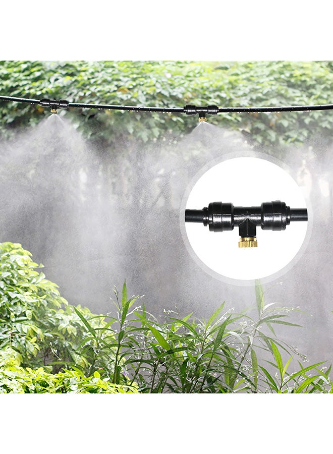 Angel city 10-Piece Misting Nozzles Kit Patio Cooling System Irrigation Accessories Set Black  - Image 4