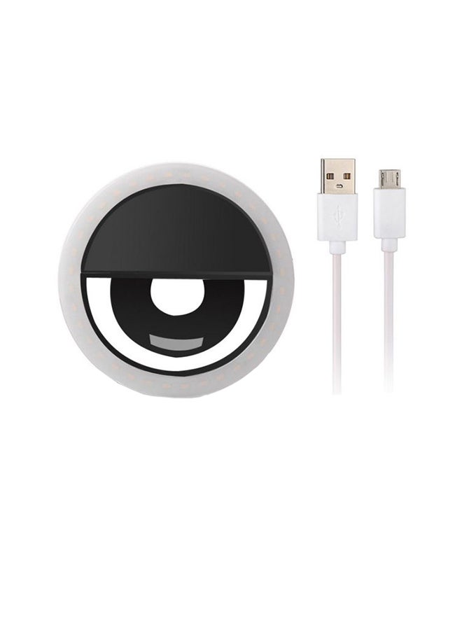 Smartphone LED Ring Selfie Light For Enhancing Photography Apple iPhone 6/6S Plus Multicolour  - Image 1