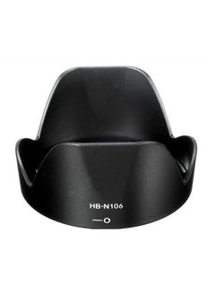 Generic Bayonet Lens Hood HB-N106 For Nikon Lens Black 