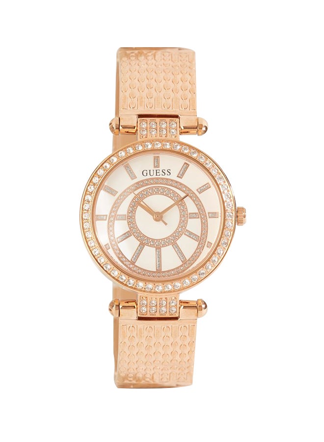 GUESS Women's Water Resistant Analog Watch W1008L3 - 32 mm - Rose Gold  - Image 1