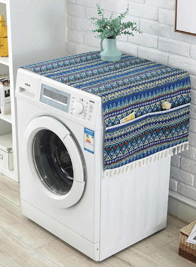Generic - Washing Machine/Refrigerator Dust Cover 1/9-1 Multicolour - Image 1