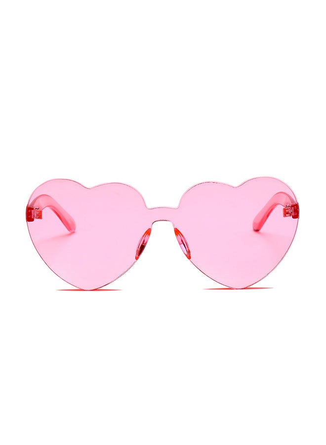 Sharpdo Women's UV Protection Heart Shape Sunglasses - Image 2