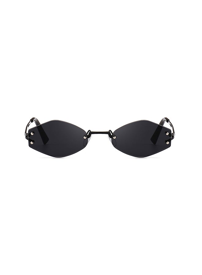 Sharpdo Women's UV Protection Asymmetrical Sunglasses - Image 2