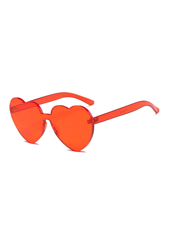 Sharpdo Women's UV Protection Heart Shape Sunglasses - Image 1
