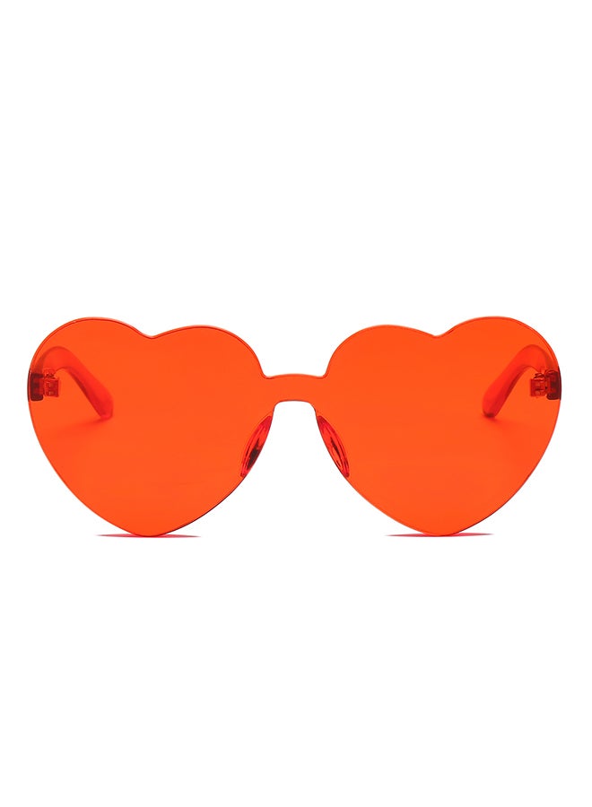 Sharpdo Women's UV Protection Heart Shape Sunglasses - Image 2