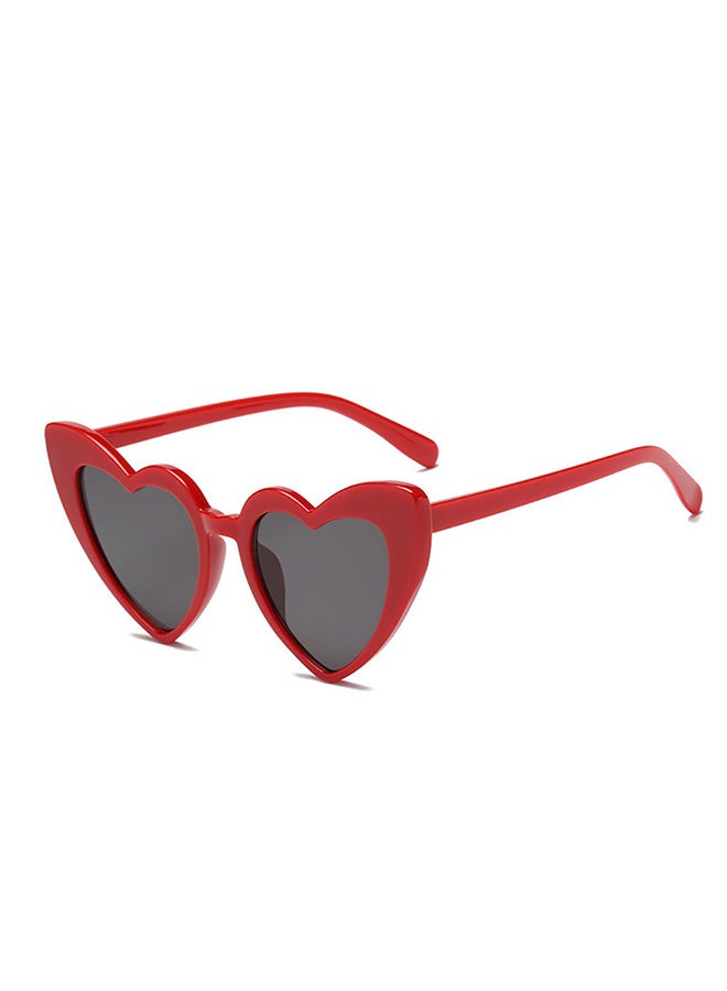 Sharpdo Women's UV Protection Heart Shape Sunglasses - Image 1