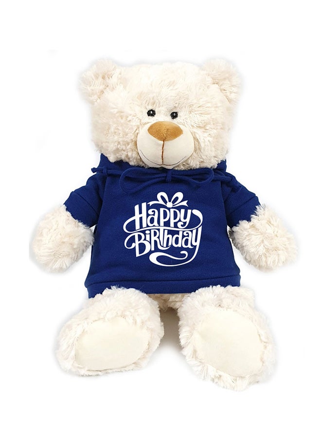 Caravaan Hoodie Plush Teddy Bear 38cm 
