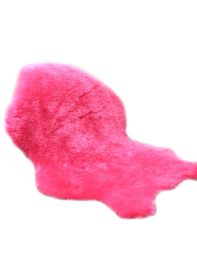 Soft Wool Chair Cushion Rug Rose 0.15kg - Image 1