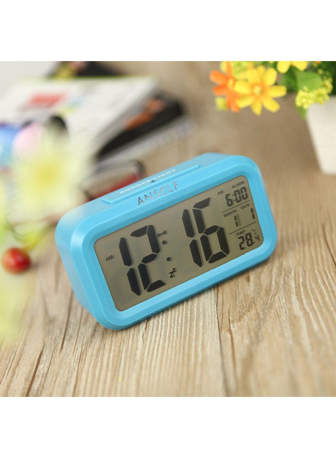 Generic - LED Digital Alarm Clock Blue - Image 1