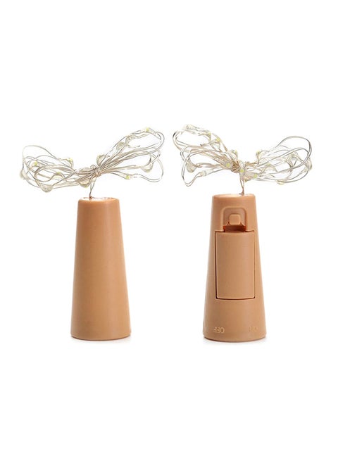 Wine Bottle Cork Lights Sliver Wire String Lights Pink 0.02kg
