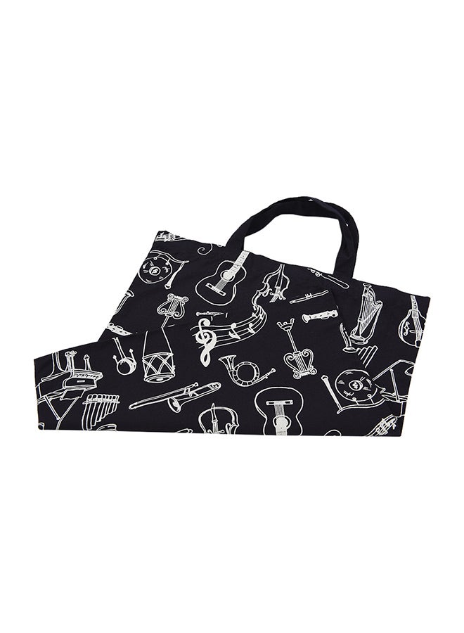 Generic Washable Cotton Handbag Black  - Image 2