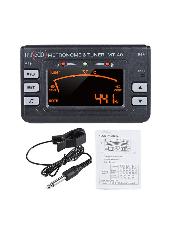 Musedo Multipurpose Metronome Tuner Tone Generator - Image 1