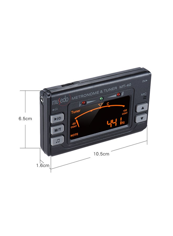 Musedo Multipurpose Metronome Tuner Tone Generator - Image 3