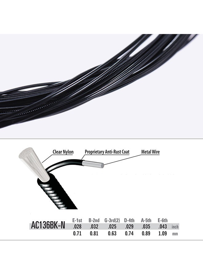 Alice 6-Piece Nylon Classical Guitar Strings - Image 2