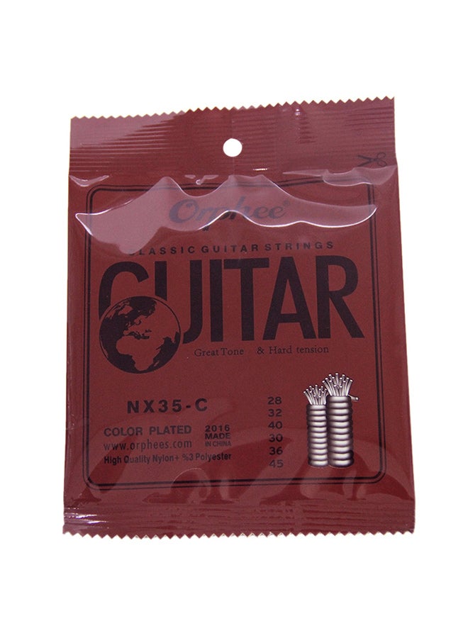 Orphee 6-Piece NX36 Nylon Classical Guitar Strings  - Image 2