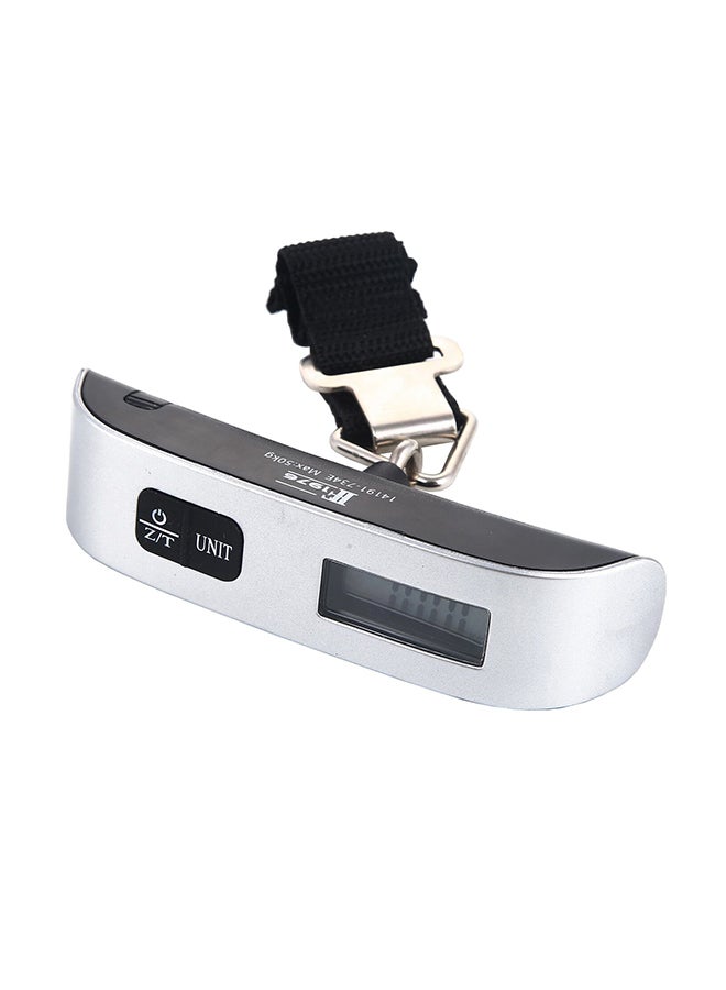 FF1976 Portable Electronic Luggage Scale Black/Silver 50kg  - Image 1