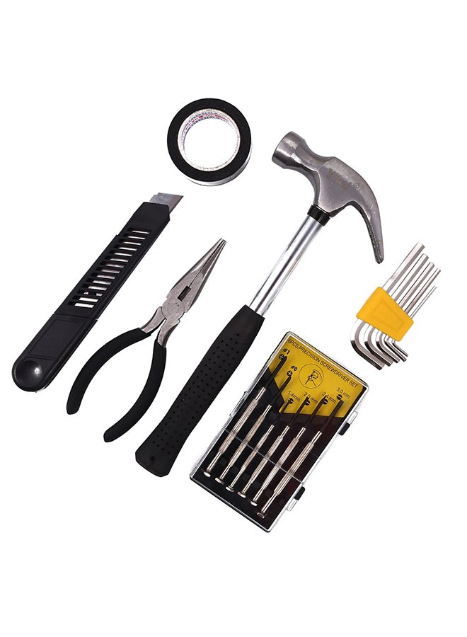 Yikai 15-Piece Heavy Duty Tool Set Black/Silver 8inch  - Image 3
